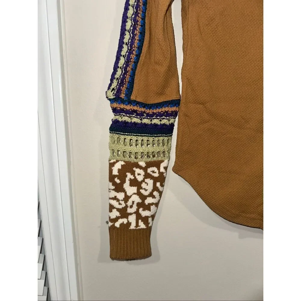 NWT Free People Switch it Up Thermal Top Medium